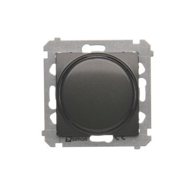 Simon 54 Regulator 1–10 V . Do załączania i regulacji źródeł światła z zasilaczami sterowanymi napięciem 1–10 V antracyt DS9V.01/48 KONTAKT (DS9V.01/48)