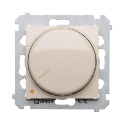 Simon 54 Ściemniacz obrotowy dwubiegunowy do LED ściemnialnych 230V 5-215W kremowy *Wymagana instalacja 4-przewodowa DS9L2.01/41 KONTAKT (DS9L2.01/41)