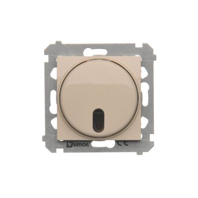Simon 54 Ściemniacz naciskowy i zdalnie sterowany 20–500 W kremowy DS13T.01/41 KONTAKT (DS13T.01/41)