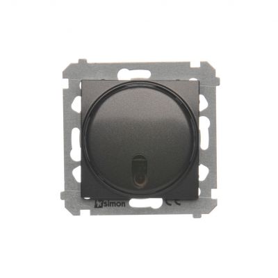 Simon 54 Ściemniacz naciskowy i zdalnie sterowany 20–500 W antracyt DS13T.01/48 KONTAKT (DS13T.01/48)