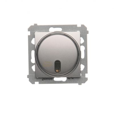 Simon 54 Łącznik zdalnie sterowany z przekaźnikiem 8(2) A 230V srebrny mat *Wymagana instalacja 3-przewodowa DWP10P.01/43 KONTAKT (DWP10P.01/43)