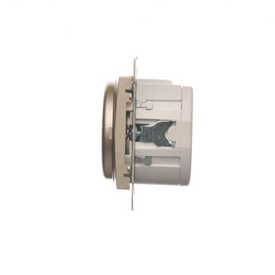 Simon 54 Łącznik zdalnie sterowany z przekaźnikiem 8(2) A 230V złoty mat *Wymagana instalacja 3-przewodowa DWP10P.01/44 KONTAKT (DWP10P.01/44)