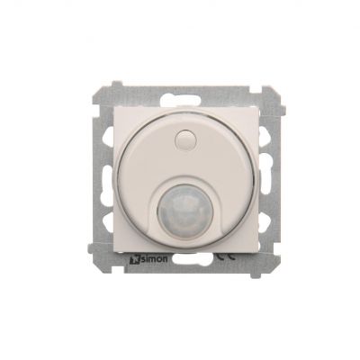 Simon 54 Łącznik z czujnikiem ruchu z przekaźnikiem 8(2) A 230V biały *Wymagana instalacja 3-przewodowa DCR10P.01/11 KONTAKT (DCR10P.01/11)