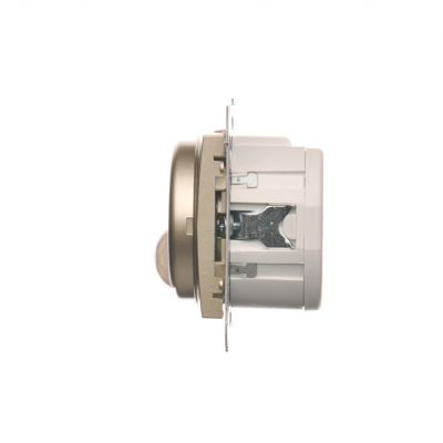 Simon 54 Łącznik z czujnikiem ruchu z przekaźnikiem 8(2) A 230V złoty mat *Wymagana instalacja 3-przewodowa DCR10P.01/44 KONTAKT (DCR10P.01/44)