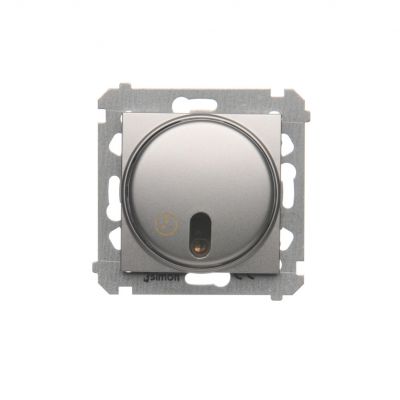 Simon 54 Łącznik z opóźnieniem wyłaczenia 20-500 W srebrny mat DWC10T.01/43 KONTAKT (DWC10T.01/43)