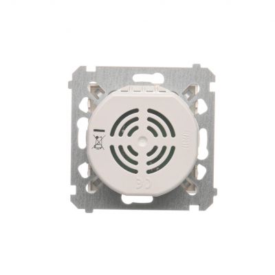 Simon 54 Sygnalizator świetlny LED – światło czerwone 230V złoty mat DSS2.01/44 KONTAKT (DSS2.01/44)