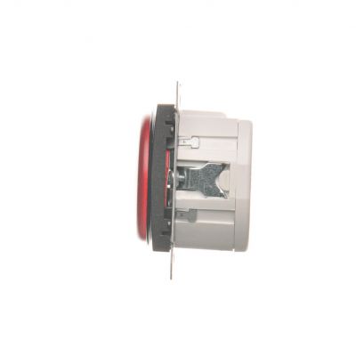 Simon 54 Sygnalizator świetlny LED – światło czerwone 230V antracyt DSS2.01/48 KONTAKT (DSS2.01/48)