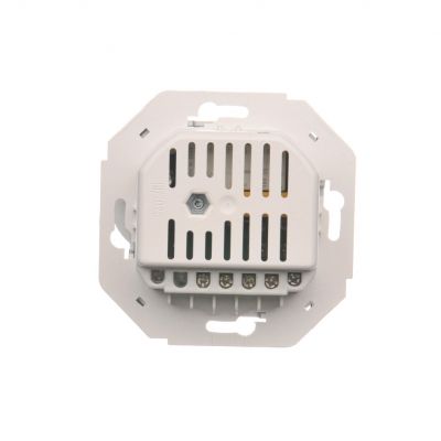 Simon 54 Regulator temperatury z czujnikiem wewnętrznym 16(2) A 230V. Montaż na wkręty srebrny mat DRT10W.02/43 KONTAKT (DRT10W.02/43)