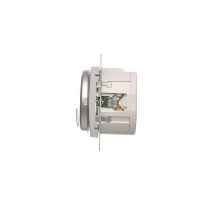 Simon 54 Dzwonek elektroniczny 8–12 V srebrny mat DDT1.01/43 KONTAKT (DDT1.01/43)