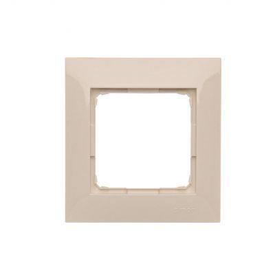 Simon 54 Premium Ramka 1-krotna PREMIUM IP20 / IP44 kremowy DR1/41 KONTAKT (DR1/41)