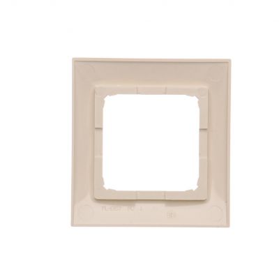 Simon 54 Premium Ramka 1-krotna PREMIUM IP20 / IP44 kremowy DR1/41 KONTAKT (DR1/41)