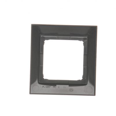 Simon 54 Premium Ramka 1-krotna PREMIUM IP20 / IP44 brąz mat DR1/46 KONTAKT (DR1/46)