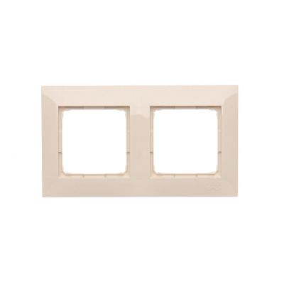 Simon 54 Premium Ramka 2-krotna PREMIUM IP20 / IP44 kremowy DR2/41 KONTAKT (DR2/41)