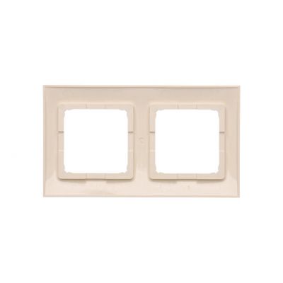 Simon 54 Premium Ramka 2-krotna PREMIUM IP20 / IP44 kremowy DR2/41 KONTAKT (DR2/41)