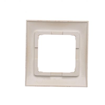 Simon 54 Premium Ramka 1-krotna PREMIUM do puszek karton-gips IP20 / IP44 złoty mat DRK1/44 KONTAKT (DRK1/44)