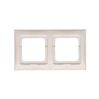 Simon 54 Premium Ramka 2-krotna PREMIUM do puszek karton-gips IP20 / IP44 złoty mat DRK2/44 KONTAKT (DRK2/44)