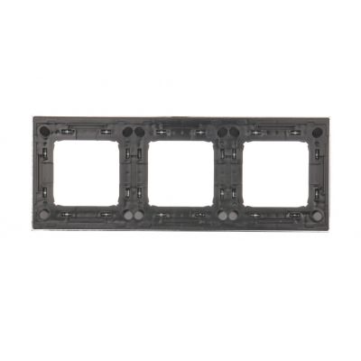 Simon 54 Premium Ramka 3-krotna PREMIUM IP20 / IP44 chrom DR3/63 KONTAKT (DR3/63)