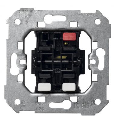 Simon 82 Przycisk podwójny zwierny: 1 wejście 2 wyjścia (mechanizm) 10A 250V szybkozłączka 75399-39 KONTAKT (75399-39)
