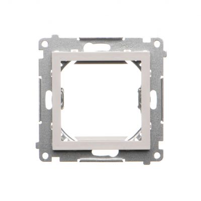 Simon 55 Adapter (przejściówka) na osprzęt standardu 45x45mm Jasnoszary mat TA45.01/114 KONTAKT (TA45.01/114)