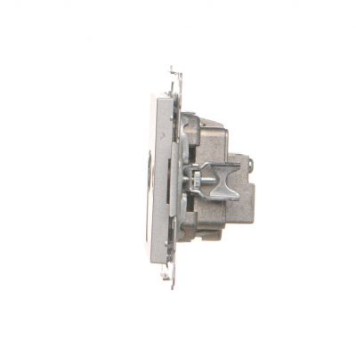 Simon 55 Gniazdo antenowe R-TV przelotowe 10dB 1x Wejście: 5÷862 MHz Aluminium mat TAP10.01/143 KONTAKT (TAP10.01/143)