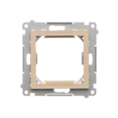 Simon 55 Adapter (przejściówka) na osprzęt standardu 45x45mm Szampański mat TA45.01/144 KONTAKT (TA45.01/144)