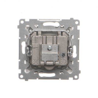 Simon 55 Gniazdo antenowe R-TV końcowe separowane 1x Wejście: 5÷862 MHz Aluminium mat TAK.01/143 KONTAKT (TAK.01/143)