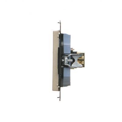 Simon 55 Gniazdo HDMI Szampański mat TGHDMI.01/144 KONTAKT (TGHDMI.01/144)