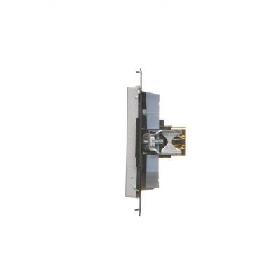 Simon 55 Gniazdo HDMI podwójne Aluminium mat TGHDMI2.01/143 KONTAKT (TGHDMI2.01/143)
