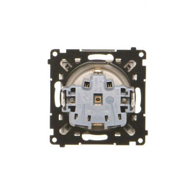 Simon 55 Gniazdo Schuko z przesłonami szybkozłączka Szampański mat TGSZ1CZ.01/144 KONTAKT (TGSZ1CZ.01/144)