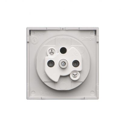 Simon 55 Pokrywa gniazda wtyczkowego pojedynczego z klapkąW kolorze pokrywy do: SGZ1CM SGZ1M Aluminium mat TGZ1BUZP/143 KONTAKT (TGZ1BUZP/143)