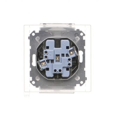 Simon 55 Gniazdo wtyczkowe podwójne do wersji IP44 z uszczelką szybkozłączka Klapka transparentna Aluminium mat TGZ2BMCZ.01/143A KONTAKT (TGZ2BMCZ.01/143A)