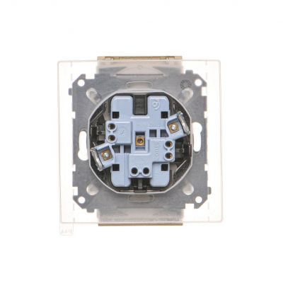 Simon 55 Gniazdo wtyczkowe podwójne do wersji IP44 z uszczelką szybkozłączka Klapka W kolorze pokrywy Szampański mat TGZ2BMCZ.01/144 KONTAKT (TGZ2BMCZ.01/144)