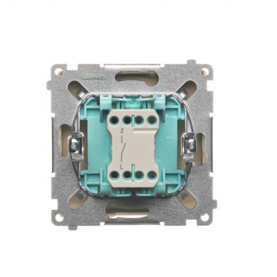 Simon Basic Łącznik pojedynczy jednobiegunowy szybkozłączka beż BMW1.01/12 KONTAKT (BMW1.01/12)