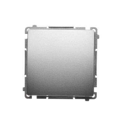 Simon Basic Łącznik pojedynczy jednobiegunowy szybkozłączka satynowy BMW1.01/29 KONTAKT (BMW1.01/29)