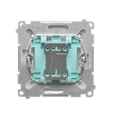 Simon Basic Łącznik pojedynczy jednobiegunowy zaciski śrubowe biały BMW1A.01/11 KONTAKT (BMW1A.01/11)