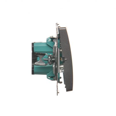 Simon Basic Łącznik pojedynczy jednobiegunowy zaciski śrubowe stal inox BMW1A.01/21 KONTAKT (BMW1A.01/21)