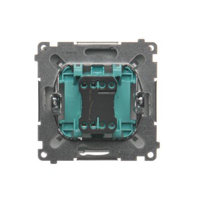 Simon Basic Łącznik pojedynczy jednobiegunowy zaciski śrubowe stal inox BMW1A.01/21 KONTAKT (BMW1A.01/21)