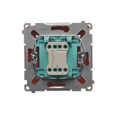 Simon Basic Łącznik pojedynczy jednobiegunowy szybkozłączka czerwony BMW1.01/22 KONTAKT (BMW1.01/22)