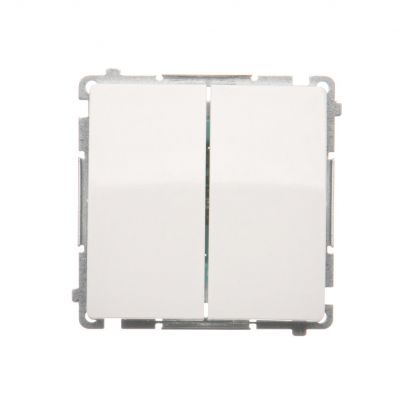 Simon Basic Łącznik świecznikowy 10A 250V szybkozłączka biały BMW5.01/11 KONTAKT (BMW5.01/11)