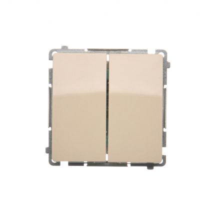 Simon Basic Łącznik świecznikowy 10A 250V szybkozłączka beż BMW5.01/12 KONTAKT (BMW5.01/12)