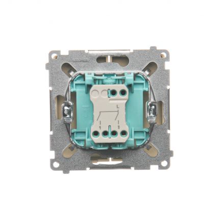 Simon Basic Łącznik świecznikowy 10A 250V szybkozłączka beż BMW5.01/12 KONTAKT (BMW5.01/12)