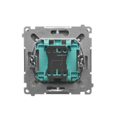 Simon Basic Łącznik świecznikowy 16A 250V zaciski śrubowe satynowy BMW5A.01/29 KONTAKT (BMW5A.01/29)