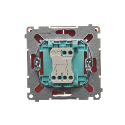 Simon Basic Łącznik świecznikowy 10A 250V szybkozłączka czerwony BMW5.01/22 KONTAKT (BMW5.01/22)
