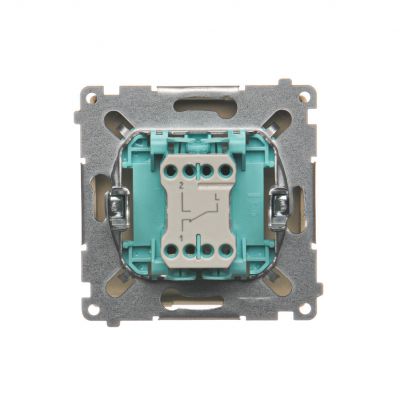 Simon Basic Łącznik schodowy 10A 250V szybkozłączka beż BMW6.01/12 KONTAKT (BMW6.01/12)