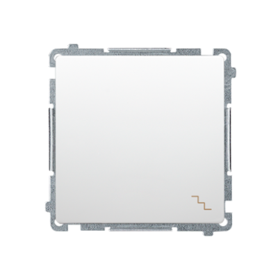 Simon Basic Łącznik schodowy 16A 250V zaciski śrubowe biały BMW6A.01/11 KONTAKT (BMW6A.01/11)