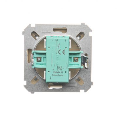 Simon Basic Łącznik schodowy 16A 250V zaciski śrubowe beż BMW6A.01/12 KONTAKT (BMW6A.01/12)