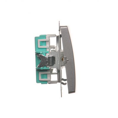 Simon Basic Łącznik schodowy 16A 250V zaciski śrubowe stal inox BMW6A.01/21 KONTAKT (BMW6A.01/21)