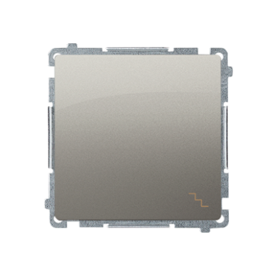 Simon Basic Łącznik schodowy 16A 250V zaciski śrubowe satynowy BMW6A.01/29 KONTAKT (BMW6A.01/29)