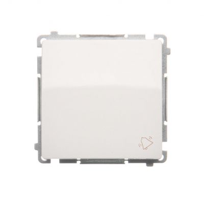 Simon Basic Przycisk dzwonek 16A 250V zaciski śrubowe biały BMD1A.01/11 KONTAKT (BMD1A.01/11)