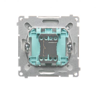 Simon Basic Przycisk dzwonek 16A 250V zaciski śrubowe biały BMD1A.01/11 KONTAKT (BMD1A.01/11)